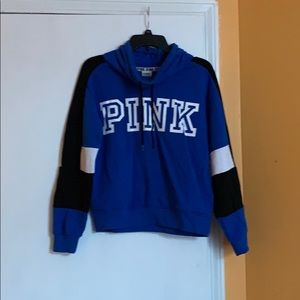 PINK pullover, cowlneck sweater